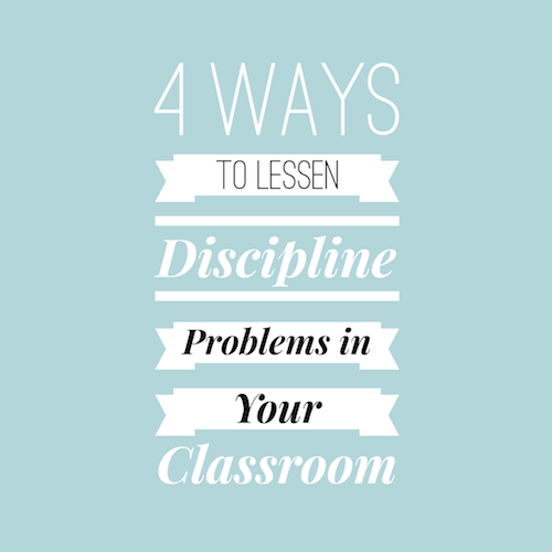 Classroom Discipline Problems