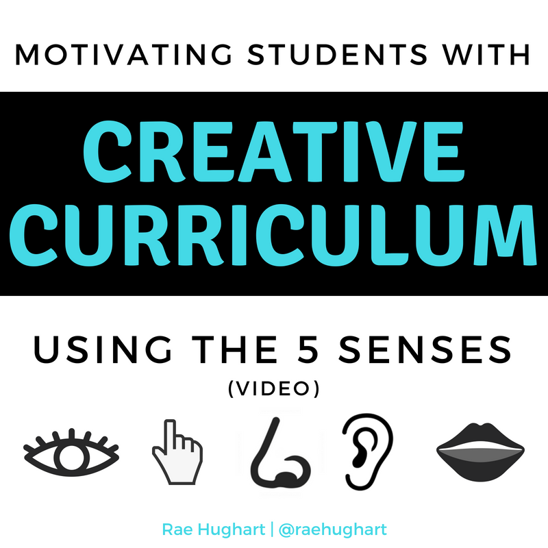 Motivating Students with Creative Curriculum Using the 5 Senses - Video