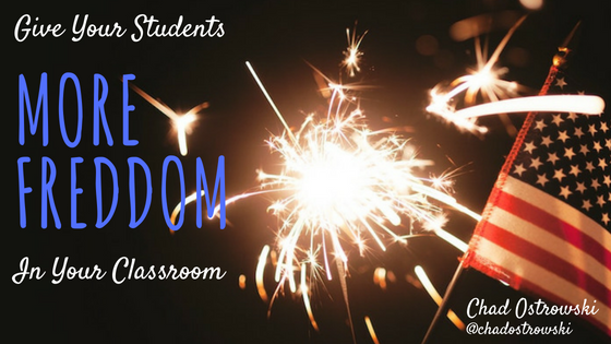 Give Your Students More Freedom in Your Classroom - Video