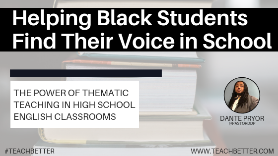 Helping Black Students Find Their Voice in School
