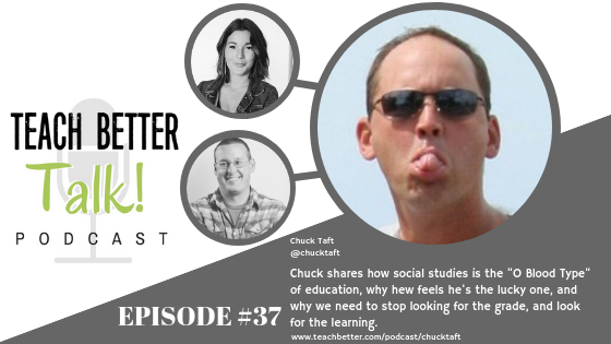 Listen to episode 37 of Teach Better Talk Podcast