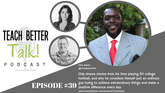 Listen to episode 39 of the Teach Better Talk Podcast