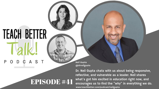 Listen to episode 41 of the Teach Better Talk Podcast