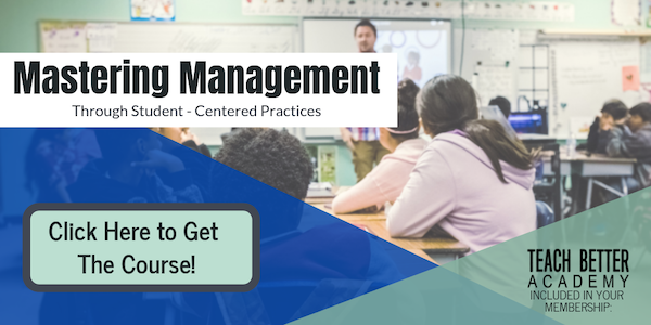 Master your classroom management with this online course.