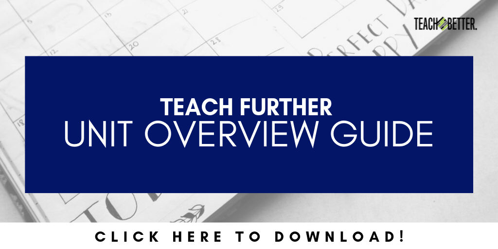 Teach Further Planning Guide