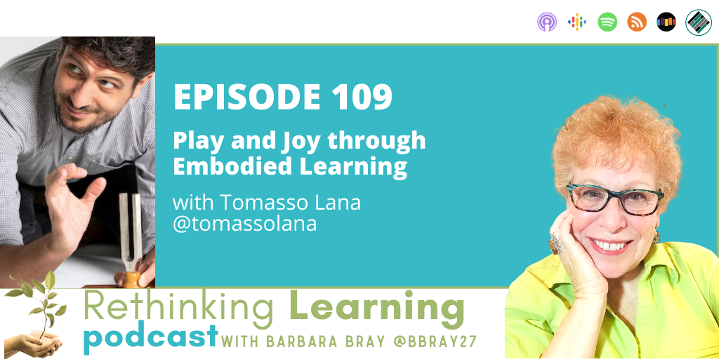 Rethinking Learning Podcast Episode 109 with Tommaso Lana